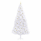 Albero di Natale artificiale Bianco 300 cm PVC e Acciaio