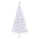Albero di Natale artificiale Bianco 300 cm PVC e Acciaio