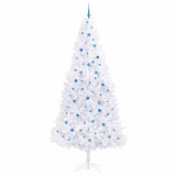 Albero di Natale artificiale Bianco 300 cm PVC e Acciaio