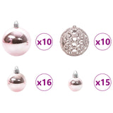 Albero di Natale Artificiale con Rami Pieghevoli Bianco 180 cm