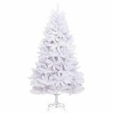 Albero di Natale Artificiale con Rami Pieghevoli Bianco 240 cm