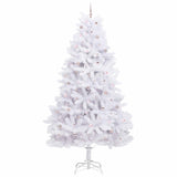Albero di Natale Artificiale con Rami Pieghevoli Bianco 300 cm
