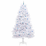 Albero di Natale Artificiale con Rami Pieghevoli Bianco 300 cm