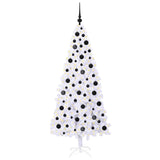 Albero di Natale artificiale Bianco 180 cm PVC e Acciaio
