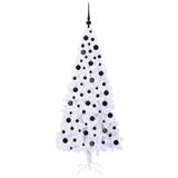 Albero di Natale artificiale Bianco 180 cm PVC e Acciaio