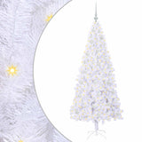 Albero di Natale artificiale Bianco 180 cm PVC e Acciaio