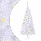 Albero di Natale artificiale Bianco 180 cm PVC e Acciaio