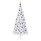 Albero di Natale artificiale Bianco 210 cm PVC e Acciaio