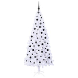 Albero di Natale artificiale Bianco 210 cm PVC e Acciaio