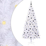 Albero di Natale artificiale Bianco 240 cm PVC e Acciaio