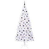 Albero di Natale artificiale Bianco 240 cm PVC e Acciaio