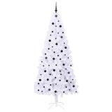 Albero di Natale artificiale Bianco 240 cm PVC e Acciaio