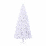 Albero di Natale artificiale Bianco 240 cm PVC e Acciaio