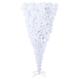 Albero di Natale artificiale Bianco 210 cm PVC e Acciaio