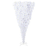 Albero di Natale artificiale Bianco 240 cm PVC e Acciaio