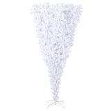 Albero di Natale artificiale Bianco 240 cm PVC e Acciaio