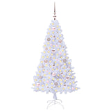 Albero di Natale artificiale Bianco 150 cm PVC e Acciaio