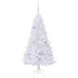 Albero di Natale artificiale Bianco 150 cm PVC e Acciaio