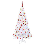 Albero di Natale artificiale Bianco 180 cm PVC e Acciaio