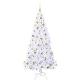 Albero di Natale artificiale Bianco 180 cm PVC e Acciaio