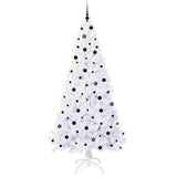 Albero di Natale artificiale Bianco 240 cm PVC e Acciaio