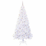 Albero di Natale artificiale Bianco 240 cm PVC e Acciaio