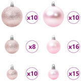 Albero di Natale artificiale Bianco 240 cm PVC e Acciaio