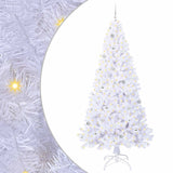 Albero di Natale artificiale Bianco 240 cm PVC e Acciaio