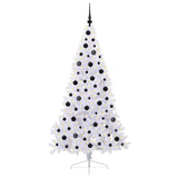 Albero di Natale artificiale Bianco 180 cm PVC e Acciaio