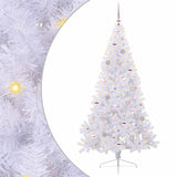 Albero di Natale artificiale Bianco 180 cm PVC e Acciaio