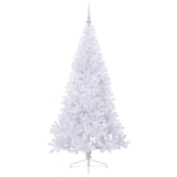 Albero di Natale artificiale Bianco 180 cm PVC e Acciaio
