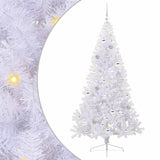 Albero di Natale artificiale Bianco 180 cm PVC e Acciaio