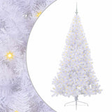 Albero di Natale artificiale Bianco 210 cm PVC e Acciaio