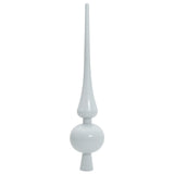 Albero di Natale artificiale Bianco 210 cm PVC e Acciaio