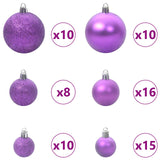 Albero di Natale artificiale Bianco 210 cm PVC e Acciaio
