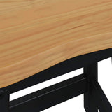 VidaXL Sgabello da bar EKAI 2 pcs Nero 40 x 29 x 45,5 cm