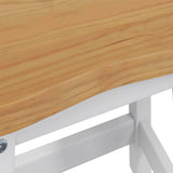VidaXL Sgabello da bar EKAI 2 pcs Bianco 40 x 29 x 45,5 cm