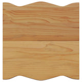 VidaXL Tavolo laterale con lo scaffale EKAI Nero 50 x 50 x 45,5 cm