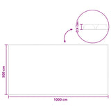 Copertura solare per piscina 1000 x 500 cm 110 m Quadrato PE