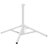 Supporto Parasol Bianco Acciaio per 25-32 mm Palo