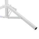 Supporto Parasol Bianco Acciaio for 25-32 mm Pole