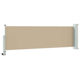 Tenda laterale 60 x 300 cm 100% poliestere ferro acciaio