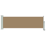Tenda laterale 80 x 300 cm 100% poliestere ferro acciaio