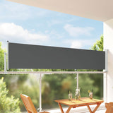 Tenda laterale 100 x 300 cm 100% poliestere ferro acciaio