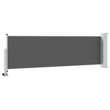 Tenda laterale 100 x 300 cm 100% poliestere ferro acciaio