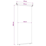 Tenda laterale per balcone 60 x 250 cm