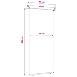 Tenda laterale per balcone 80 x 250 cm