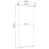 Tenda laterale per balcone 100 x 250 cm