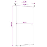Tenda laterale per balcone 170 x 250 cm
