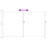 Tenda laterale retrattile 180 x 300 cm Poliestere Rettangolare